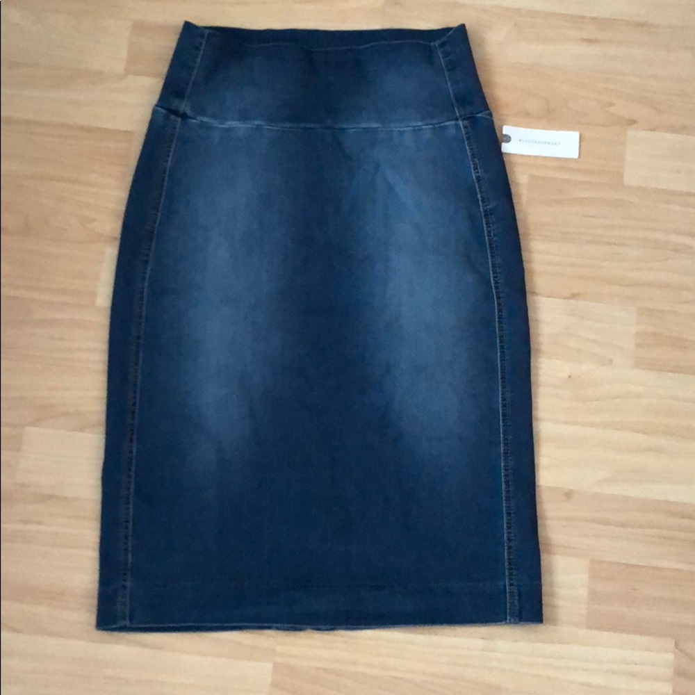 Extra small level 99 anthro denim skirt NWT - Picture 3 of 3